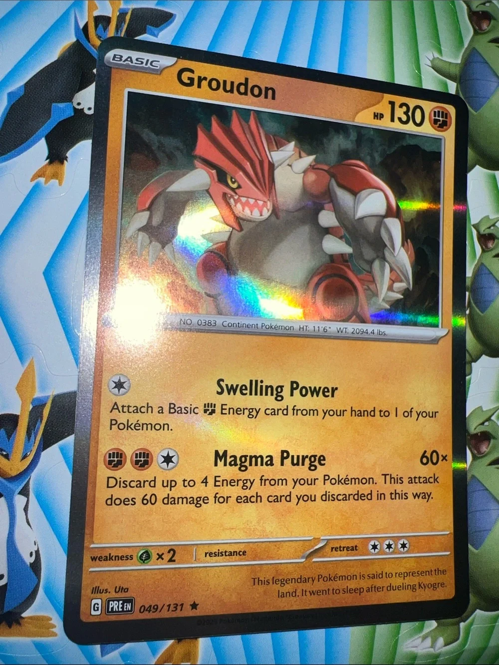 Pokemon groudon artwork